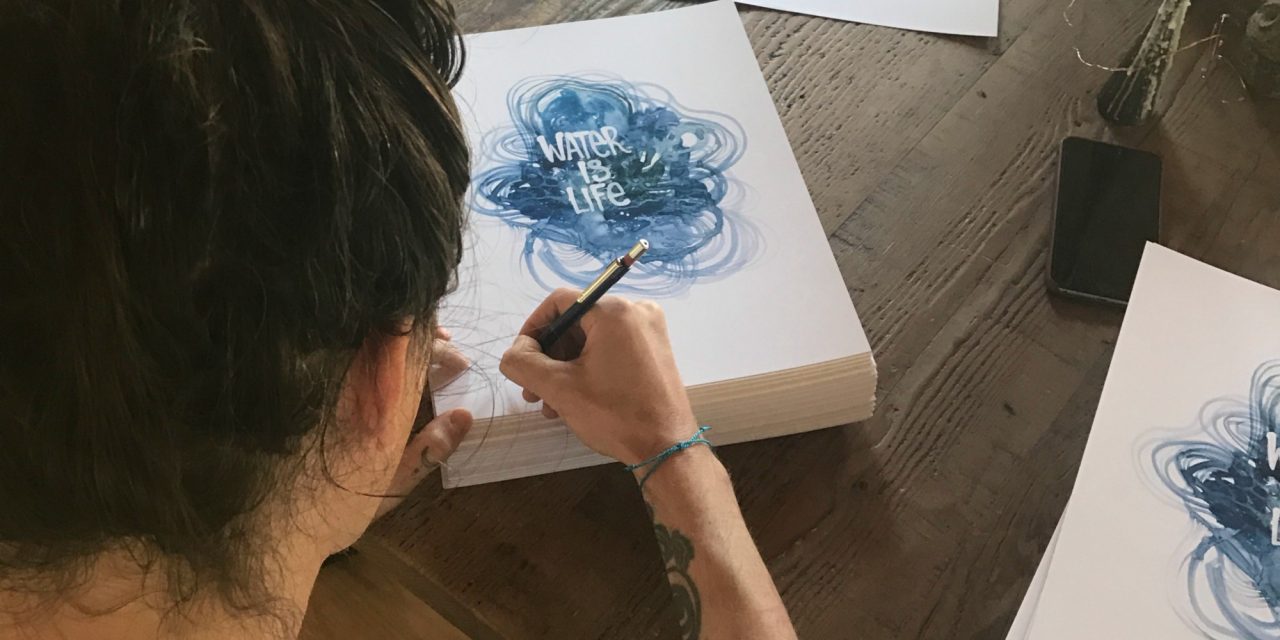 Brandon Boyd: The Inspiration Behind My New Art Project — ‘Water Is Life’