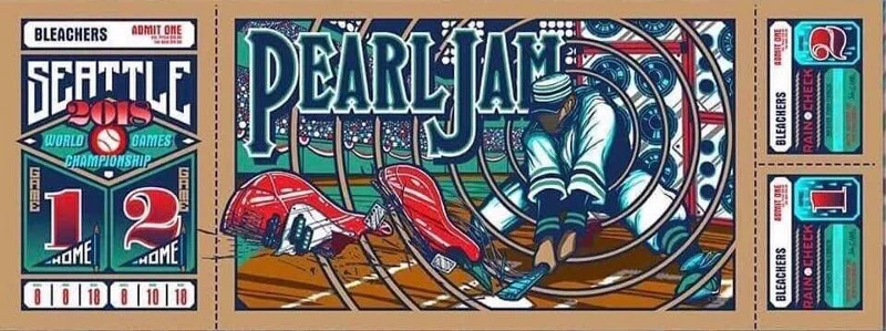 And Now The Starting Lineup For Pearl Jam at Safeco Field