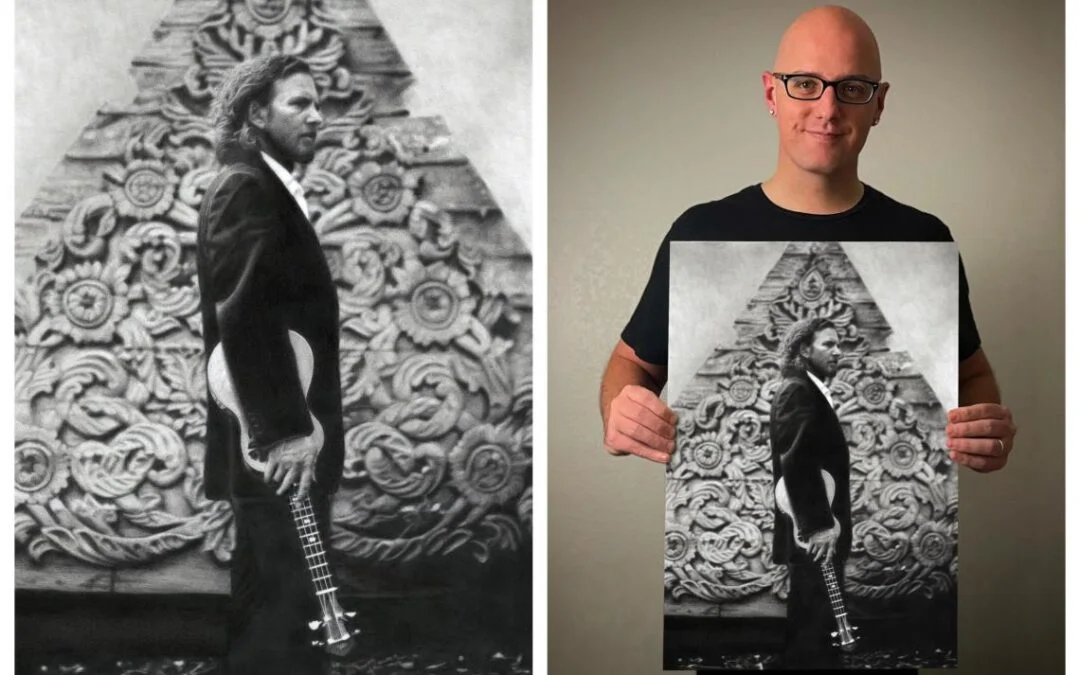 Keegan Hall: Behind the Art – a collaboration with Eddie Vedder